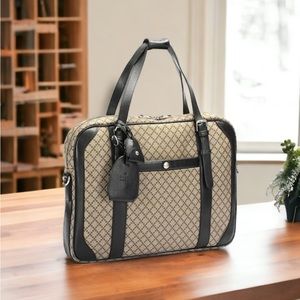 Gucci diamante vintage briefcase business bag